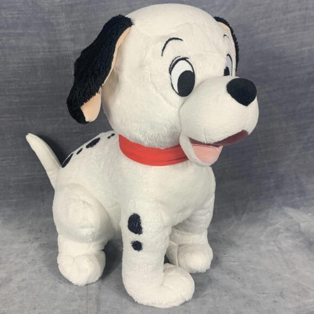 Disney Store 101 Dalmatians Dog Lucky 12inchPlush Stuffed Animal Toy